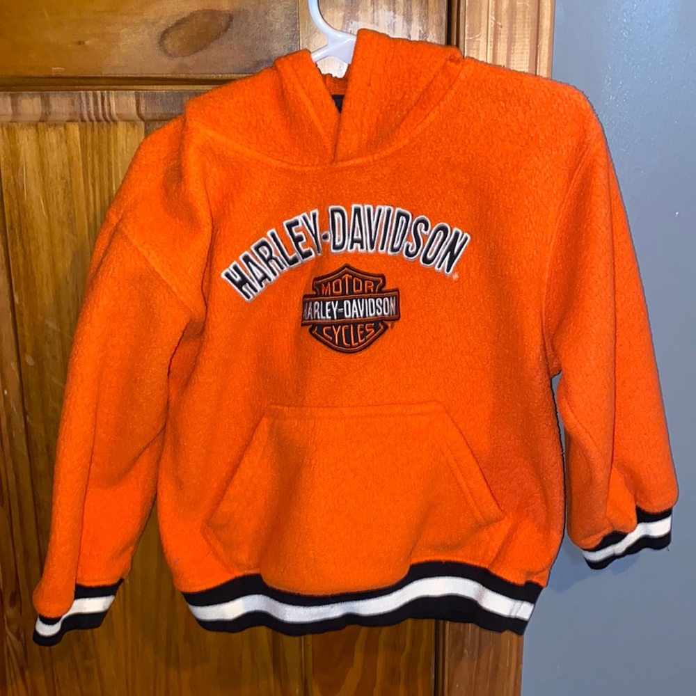 Toddler Harley Davidson hoodie